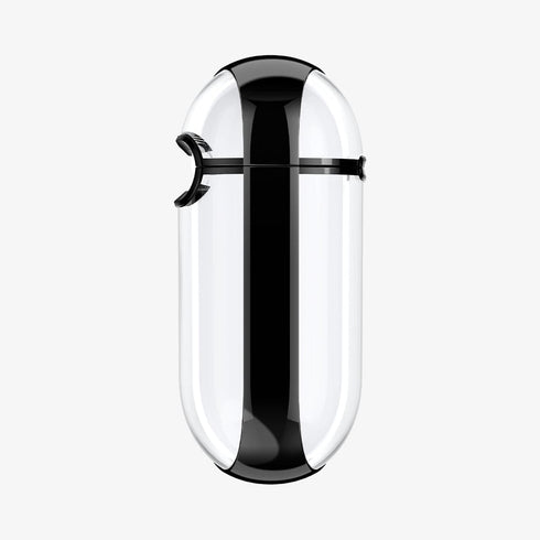 ACS05481 - Apple AirPods Pro 2 Case Ultra Hybrid in crystal clear showing the front